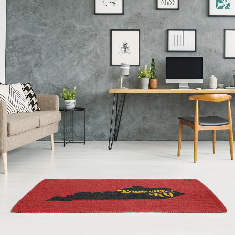 Chenille Indoor Rug, Rectangle 5' x 7'