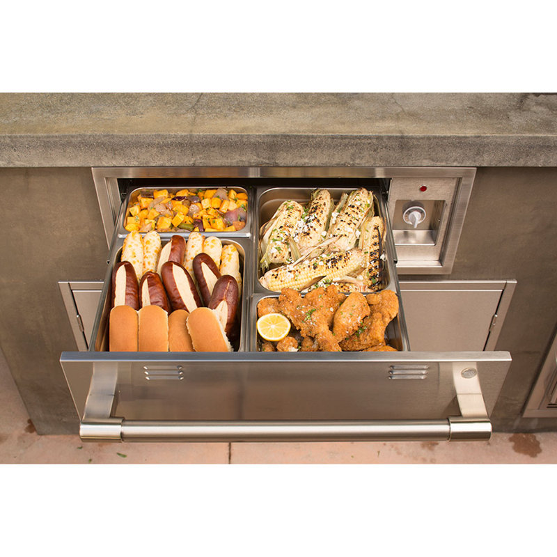 Electric Drop-In Warming Drawer