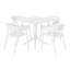 Ensemble repas carré pour 4 personnes-706222872