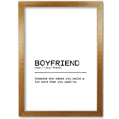 Boyfriend Smile - Print