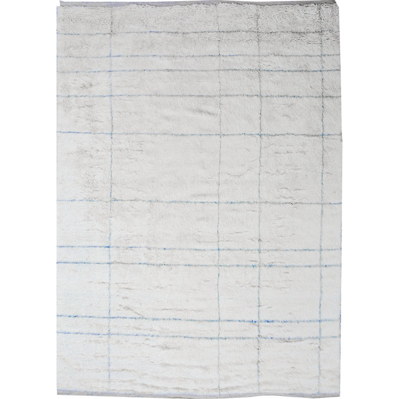 Wool Moroccan Area Rug, Rectangle 9' x 12'