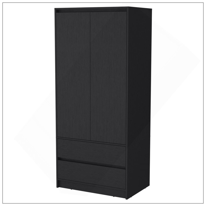 Armoire ferme, chambre à coucher, noir, Noir