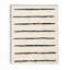 Tapis rayé ivoire / noir Chandless-224294207