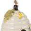 Sagebrook Home 7" Beehive Bird Feeder, Ivory