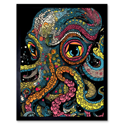 Bonneanne Octopus - Single Picture Frame Print