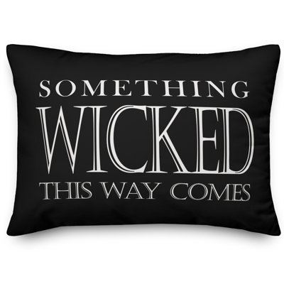  Something Wicked This Way Lumbar Pillow