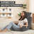 Comfy High Backrest Pillow Arm Pillow With Head Rest & Pockets-111629228