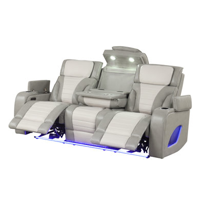 Rob 3 - Piece Grey Reclining Set
