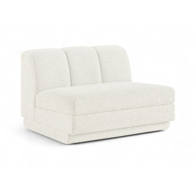 Chaise sans accoudoirs en tissu Chiquita