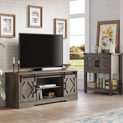 Laziza Unfinished TV Stand for TVs up to 65"
