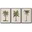 Ensemble de 3 palmiers UK CH AU U CH encadrés sur toile-97913692-97913693