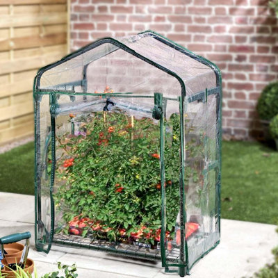 1.5 Ft W x 1.5 Ft D Mini Greenhouse