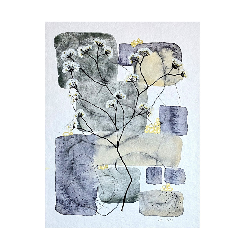 Art sur toile, ciel nocturne de Jocelyn Benford, H 19 po x l 14 po