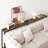 Console Table with Power Outlet Behind Couch Narrow Entryway Table-131100125-70303232