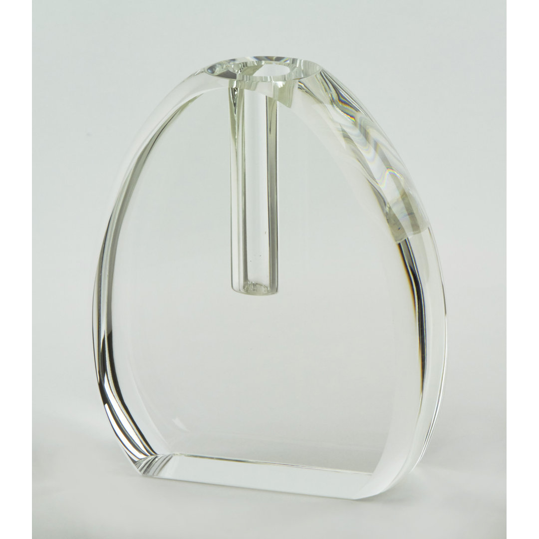 Berangere Crystal Table Vase Orren Ellis