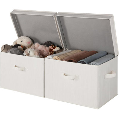 Rebrilliant Fabric Decorative Bin