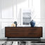 Commode double en bois massif à 4 tiroirs l 73,5 po Wigley