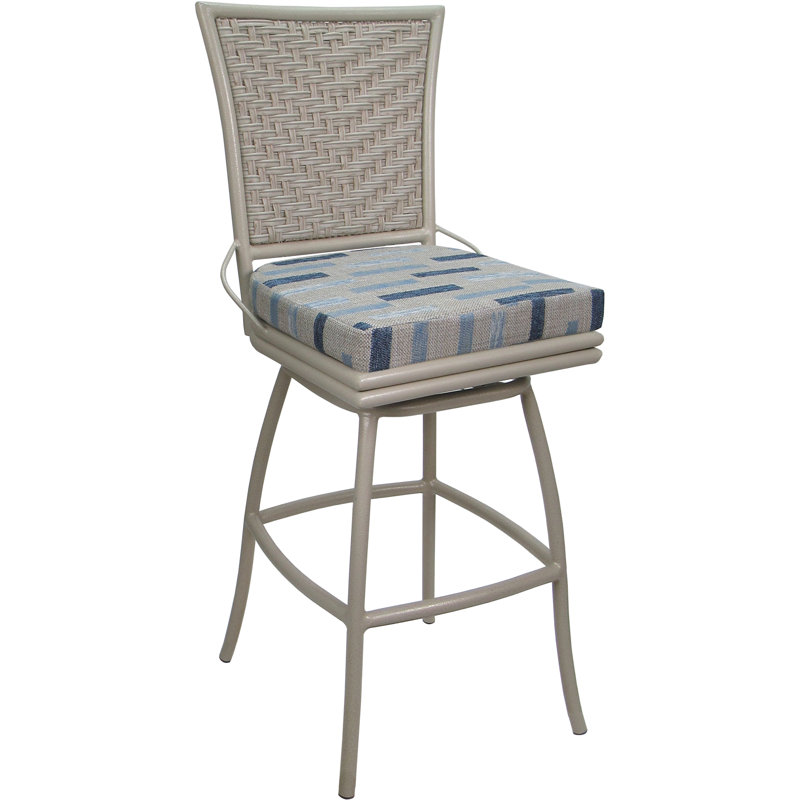 Bloc de tissage bleu, Gris, 26"