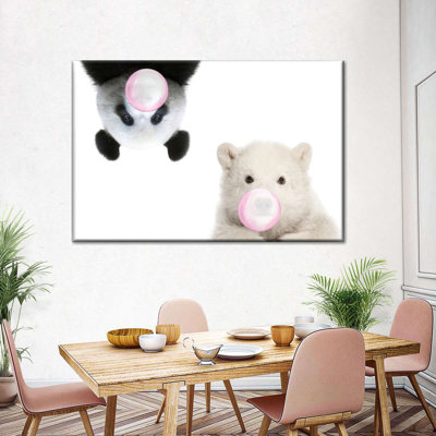 Bears Bubble Gum sur toile