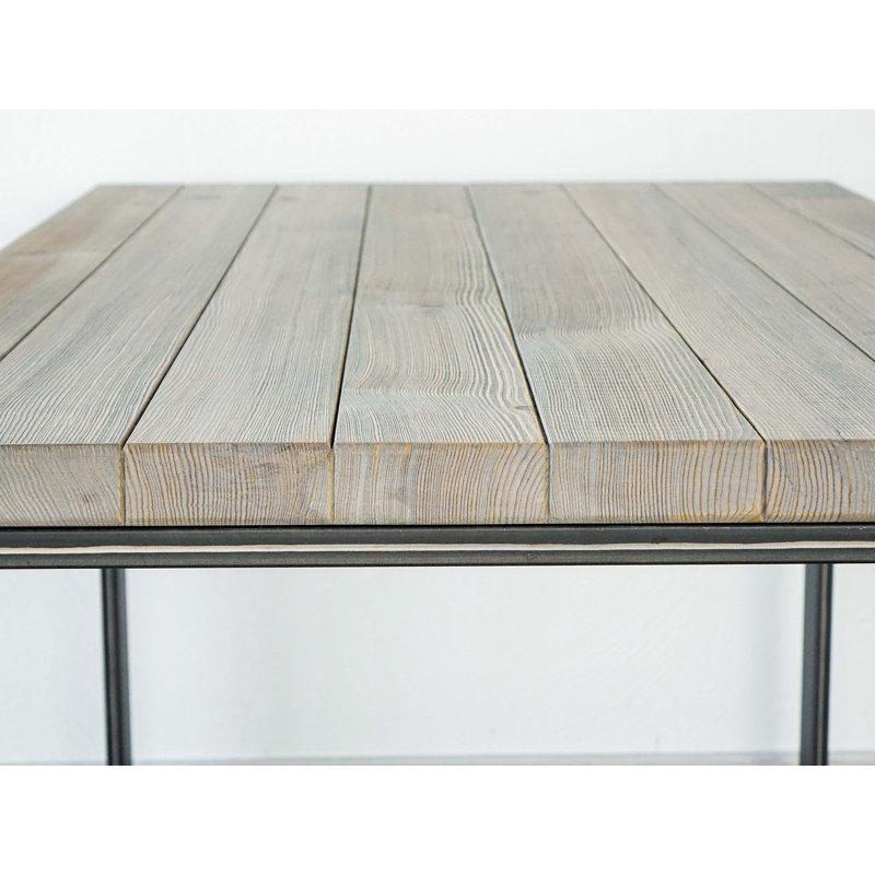Payson Solid Wood Steel Writing Desk