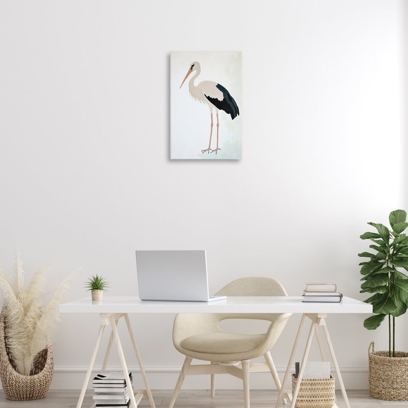 Minimalist Stork Simplicity, conception de Sissi et Seb, H 24 po x l 16 po
