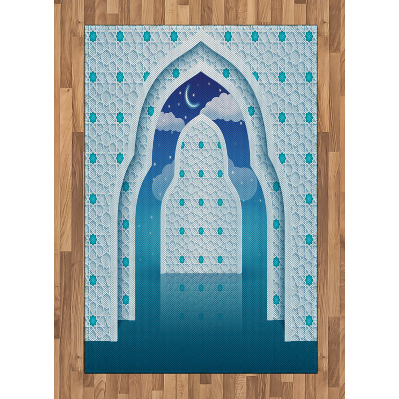 Moroccan High Density Long Fiber Poly Threads Decorative Area Rug Carpet, Rectangle 2'7" x 5'