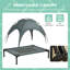Hayle Outdoor Dog Bed Removable Canopy Pets-2124167313