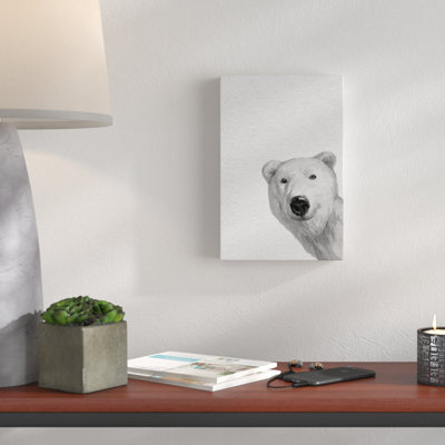What Up Bear? - Wrapped Canvas Painting