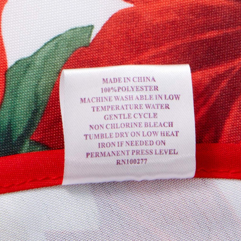 Nappe Provencher Poinsettia, L 70 po x l 52 po