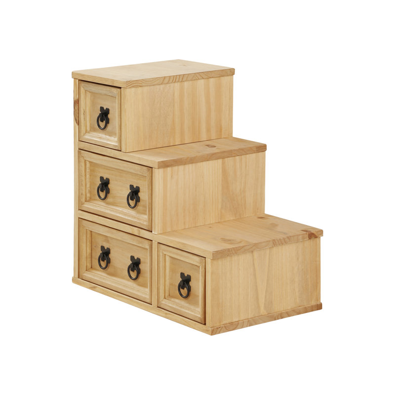 Dean Solid Wood 50cm W 4 - Drawer Chest of Drawers