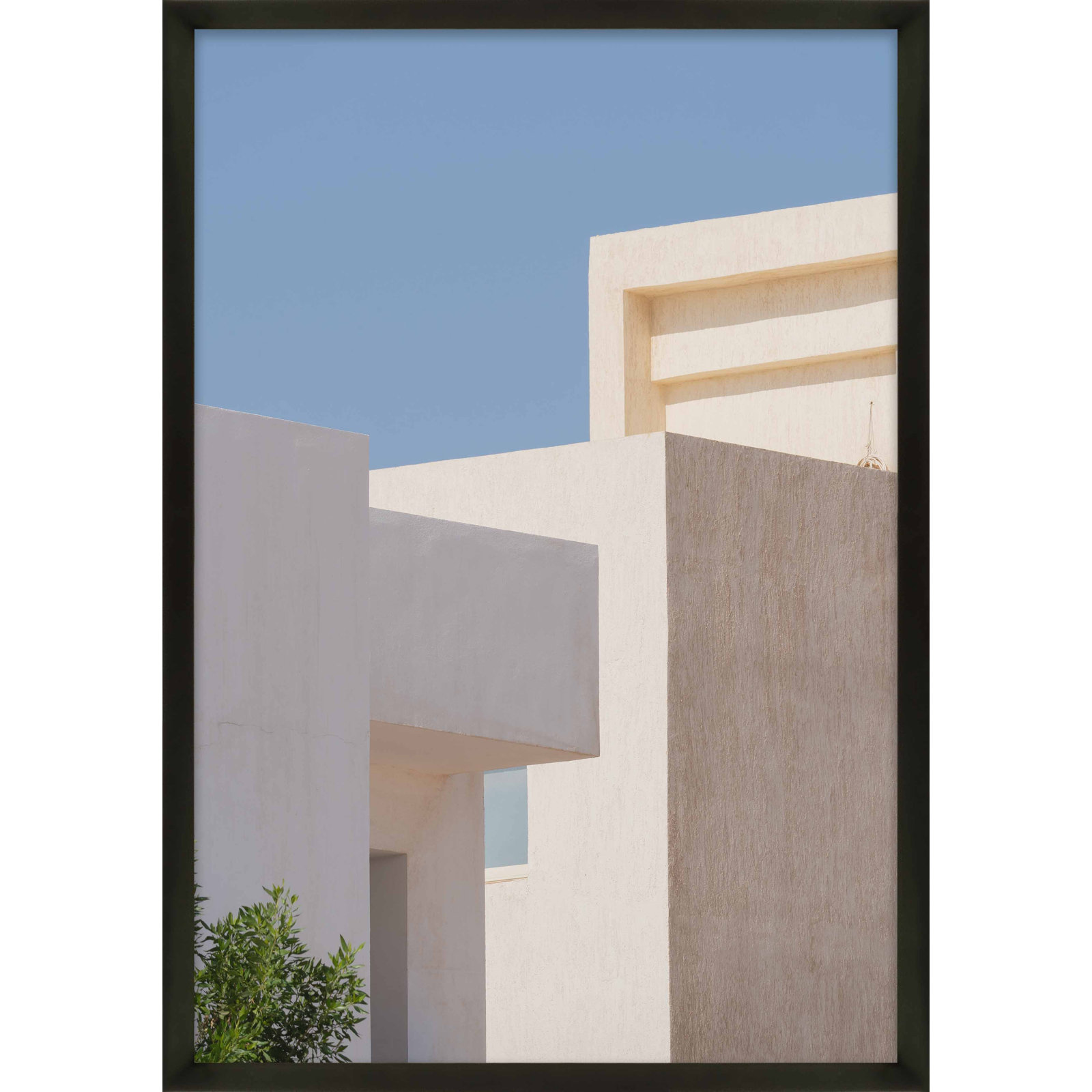 Afternoon in Greece No. 1 Print, 20" H x 14" W, Black