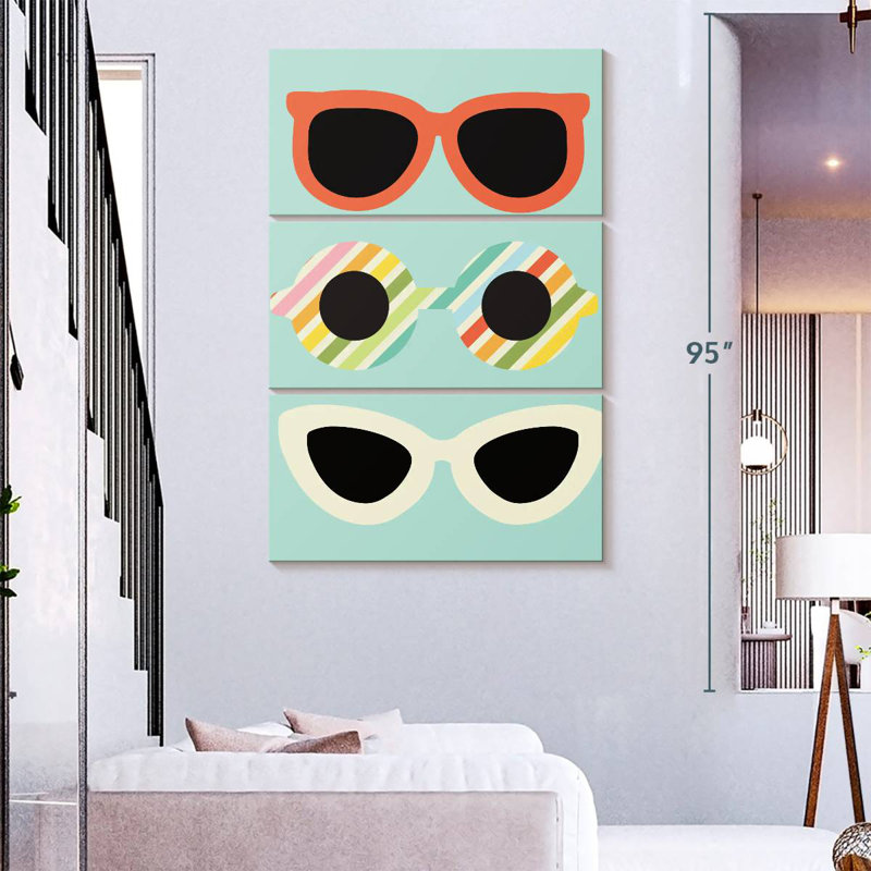 Shuttleworth Glamour Sunglasses, 74" H x 48" W