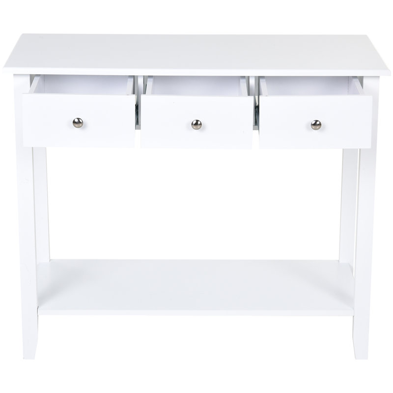 Leonardtown 35.5'' Console Table, White
