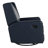 Mandie 37.4" Wide Swivel Rocking Manual Recliner in Faux Leather-1749007318