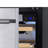 Newair 24" Built-in 20 Bottle and 80 Can Dual Drawer Indoor/Outdoor Wine and Beverage Fridge