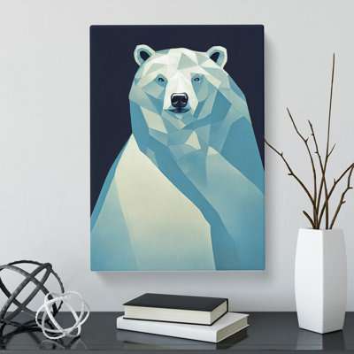 Asbury Polar Bear Contemporary Vol.1 - Wrapped Canvas