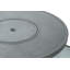 Spirit 36" Round Gas Fire Pit Chat Table With Clear Glass Fire Beads