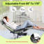 Fauteuil inclinable avec coussin amovible et porte-gobelet Zero Gravity-1841276324