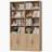 Kirklyn 73" H Standard Storage Bookcase with Doors and 8 Open Shelves, Modern Wood Organizer-101055693