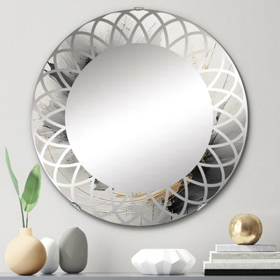 Wininger - Miroir mural moderne rond