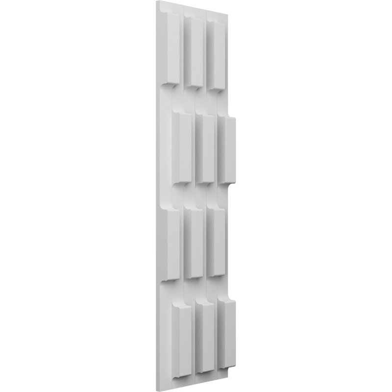 Carreau mural sans couture de style Indus EdgeCraft l 6 po x H 24 po x T 1 po