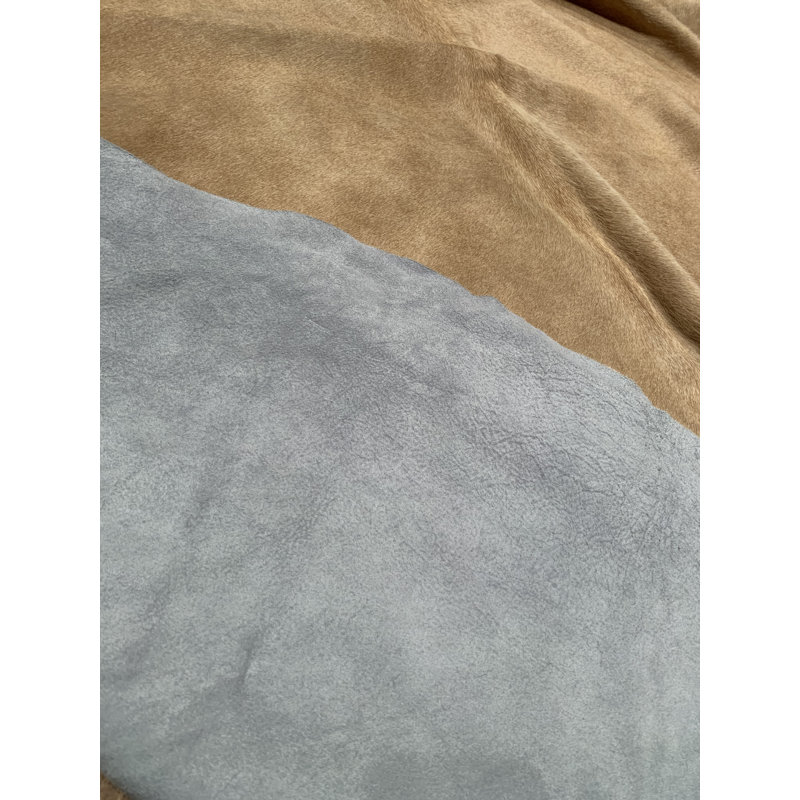 Arabel Cowhide Area Rug in Tan