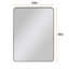 Miroir mural 30 po x 40 po, miroir rectangulaire noir, cadre en métal, miroir de meuble-lavabo