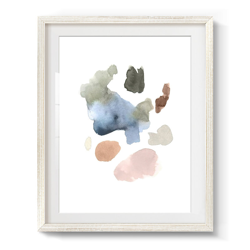 Fresh Start I -Framed Print, 28.5" H x 20.5" W, White