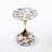 Mermaid Tail End Coffee Table Round Side Table