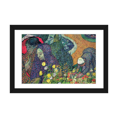 Mesdames d'Arles (Memories Of The Garden At Etten), 1888 par Vincent Van Gogh - Toile tendue, estampe numérique sur toile tendue