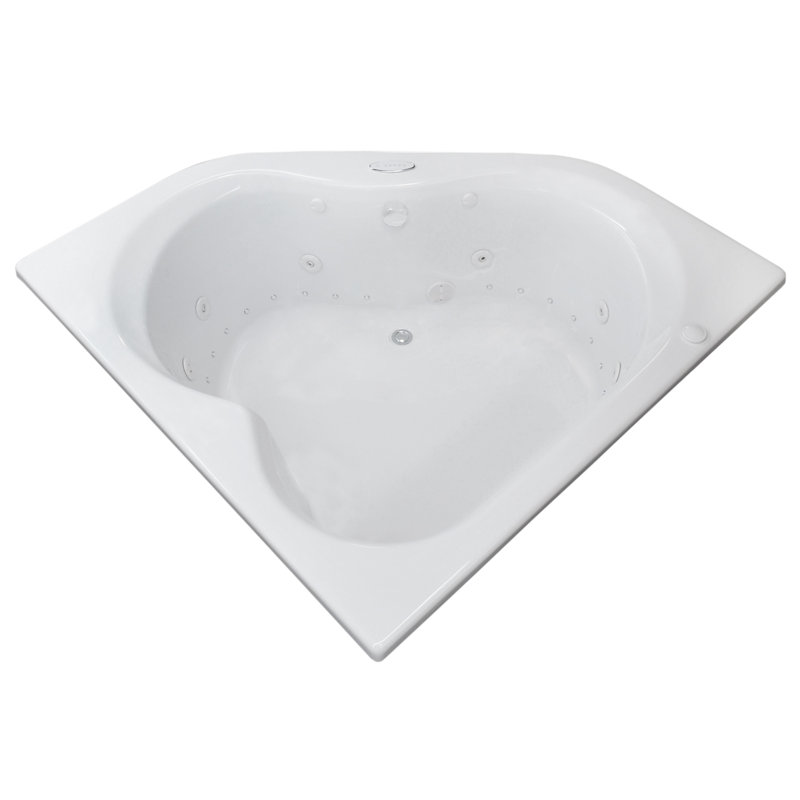 Tobago 59.25'' x 59.25'' Air Bathtub