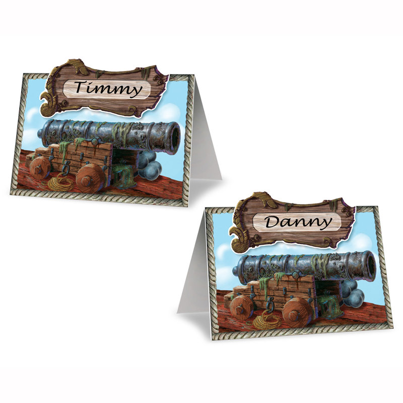 Porte-carte pirate cannon