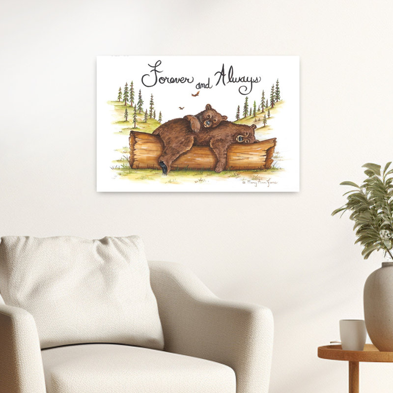 Forever and Always by Mary Ann June - 1 Piece Wrapped Canvas Wall Art, 40.64cm H x 60.96cm W