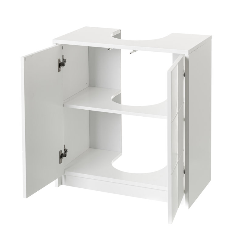 56cm Single Bathroom Vanity Base Only